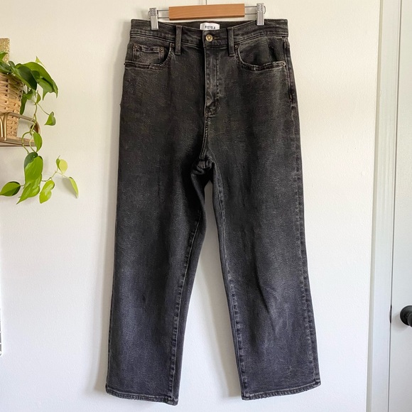Pistola Washed Black Straight Leg Jean - Picture 1 of 5